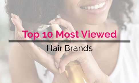 Top 10 Most Viewed Hair Brands searched on DIARY directory